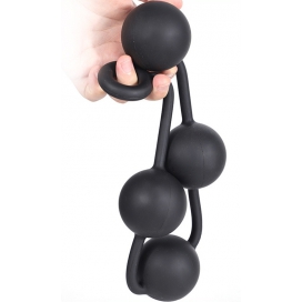 Boules anales en silicone QUARTY XL 52 x 6cm 2