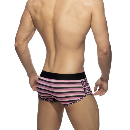 Boxer LEO STRIPE Rose