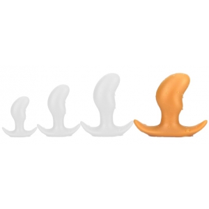 Plug Silicone PODS XL 14 x 6.5cm Orange