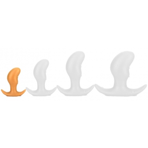 Plug Silicone PODS S 9 x 3.5cm Orange