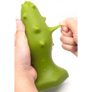 Plug Silicone MONSTER SPIKE S 8 x 3.5cm Vert