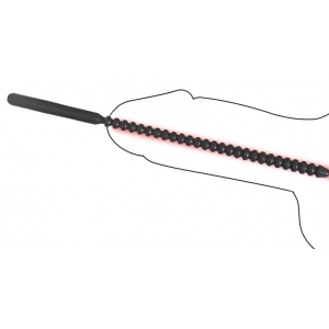 Tige d'urètre en silicone THREAD L 17cm | Diamètre 9mm