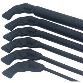 Tige d'urètre en silicone GUN STYLE 32cm 2