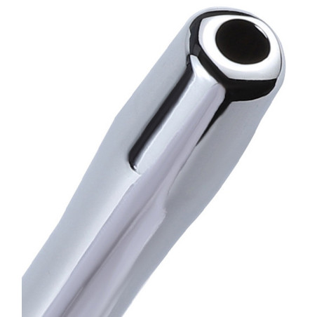 Plug pénis percé HOLLOW 5cm - Diamètre 9mm
