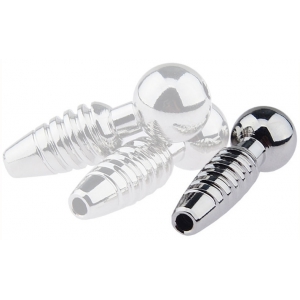 Plug Penis percé SCREW S 2.5cm | Diamètre 8mm
