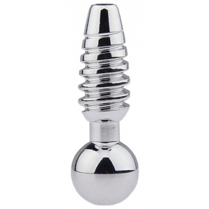 Plug pénis percé SCREW M 2.5cm | Diamètre 9mm