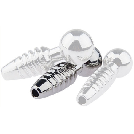 Plug pénis percé SCREW M 2.5cm | Diamètre 9mm