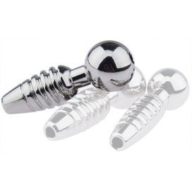 Plug pénis percé SCREW L 2.5cm | Diamètre 10mm 2