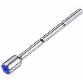 Bijou d'urètre THIN DIAMOND Bleu 2