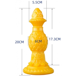 Plug FEATH 18 x 5.5cm Jaune