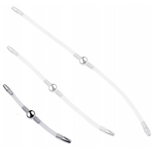 Double Tige d'urètre flexible FLEXI DUO 15cm | Diamètre 8mm