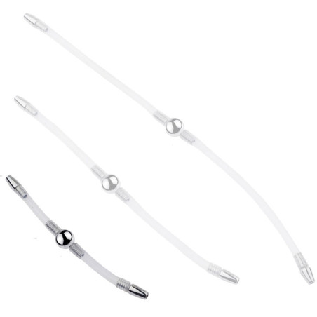 Double Tige d'urètre flexible FLEXI DUO 15cm | Diamètre 8mm