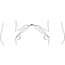 Double Tige d'urètre flexible FLEXI DUO 34cm | Diamètre 8mm 2