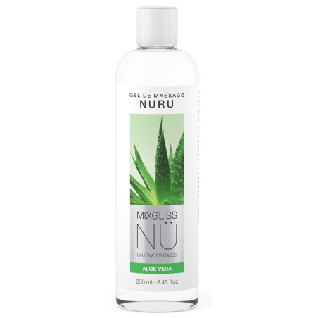 Gel de massage Nuru MIXGLISS Aloe Vera 250ml