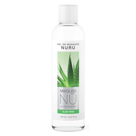 Gel de massage Nuru MIXGLISS Aloe Vera 150ml