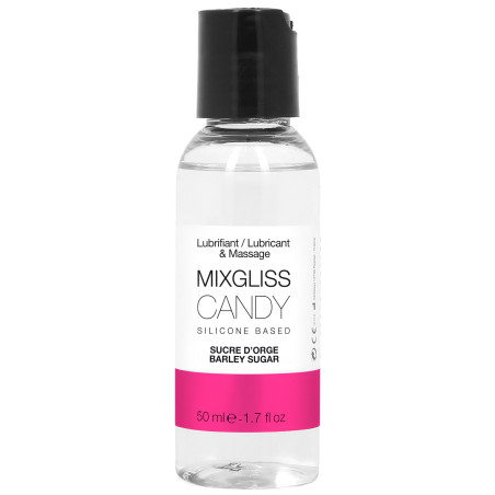 Lubrifiant Silicone MIXGLISS Candy - Sucre d'orge 50ml