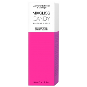 Lubrifiant Silicone MIXGLISS Candy - Sucre d'orge 50ml