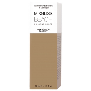 Lubrifiant Silicone MIXGLISS Beach - Noix de Coco 50ml