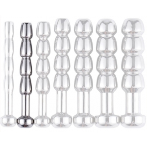 Plug d'urètre percé COCK TOP M 4.5cm | Diamètre 6mm