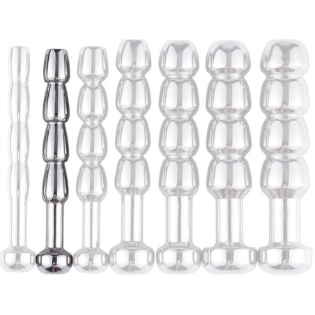 Plug d'urètre percé COCK TOP M 4.5cm | Diamètre 6mm