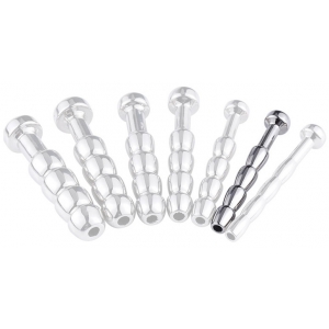 Plug d'urètre percé COCK TOP M 4.5cm | Diamètre 6mm