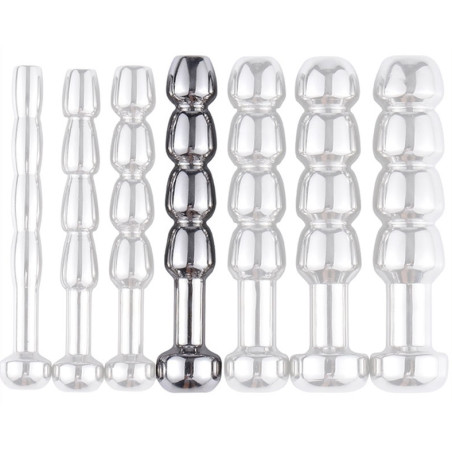 Plug d'urètre percé COCK TOP XL 4.5cm | Diamètre 8mm