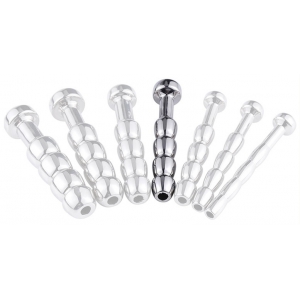 Plug d'urètre percé COCK TOP XL 4.5cm | Diamètre 8mm