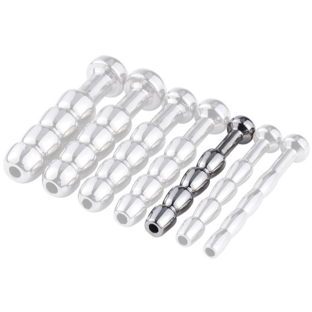 Plug d'urètre percé COCK TOP L 4.5cm | Diamètre 7mm