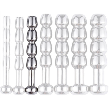 Plug d'urètre percé COCK TOP L 4.5cm | Diamètre 7mm