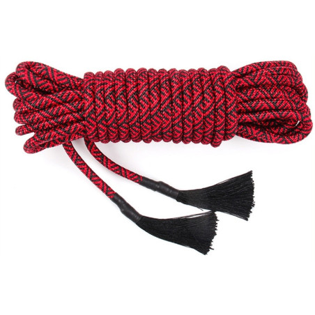 Corde de Bondage SM SCINT 10M Rouge