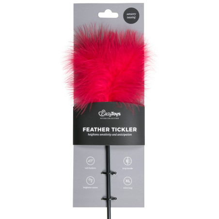 Plumeau FANCY THRILL 43cm Rouge
