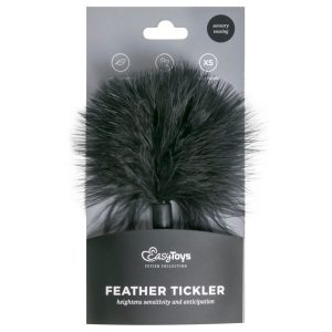 Mini Plumeau EROTICKLER 18.5cm Noir
