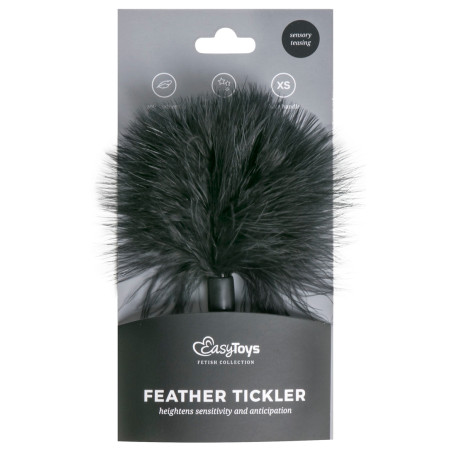 Mini Plumeau EROTICKLER 18.5cm Noir