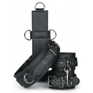 Collier et Menottes RESTRAINT SET Simili