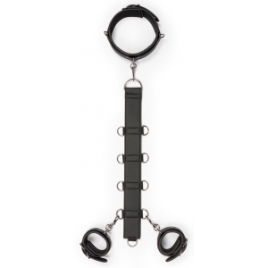 Collier et Menottes RESTRAINT SET Simili