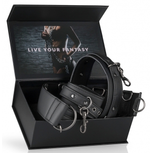 Collier et Menottes RESTRAINT SET Simili