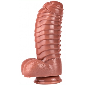Gode Monster CARAPACE 22 x 10cm Marron