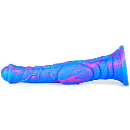Gode Fantasy DOG LONG 26 x 6cm Bleu-Rose
