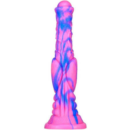 Gode Fantasy DOG LONG 26 x 6cm Rose-Bleu
