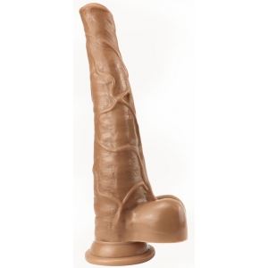 Gode STUDHORSE 32 x 8cm Marron