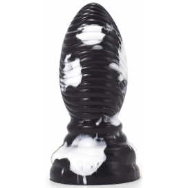 Plug LINOX 14 x 6.5cm Noir-Blanc