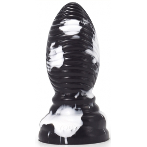 Plug LINOX 14 x 6.5cm Noir-Blanc