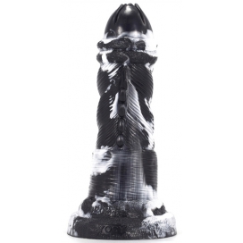 Gode NOX 18 x 6cm Noir-Blanc