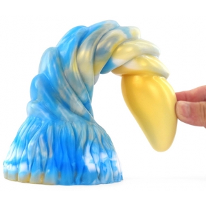 Gode ARKAN 18 x 5cm Doré-Bleu