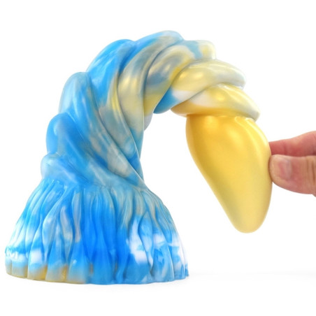 Gode ARKAN 18 x 5cm Doré-Bleu