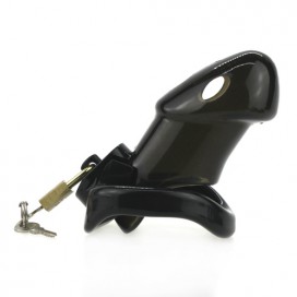 Cage de chasteté RICKERS 9 x 3cm Noire 2