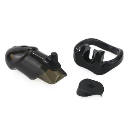Cage de chasteté RICKERS 9 x 3cm Noire