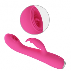 Vibro Rabbit Licking RACHEL 11 x 3.5cm