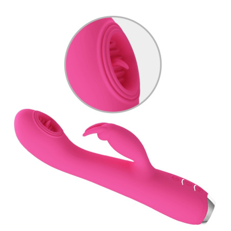 Vibro Rabbit Licking RACHEL 11 x 3.5cm