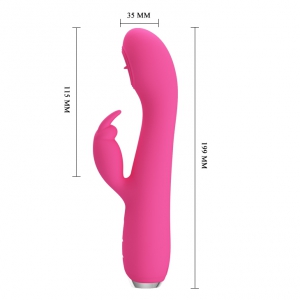 Vibro Rabbit Licking RACHEL 11 x 3.5cm